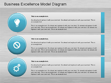 Business excellence model, Dia 12, 01200, Businessmodellen — PoweredTemplate.com
