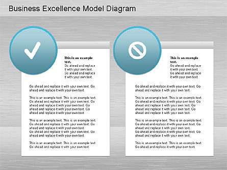 Business excellence model, Dia 9, 01200, Businessmodellen — PoweredTemplate.com