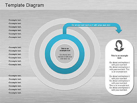 Kommunikation Menschen Diagramm, Folie 6, 01203, Prozessdiagramme — PoweredTemplate.com