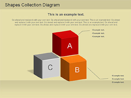 Formas de triángulos y cuadrados, Diapositiva 10, 01213, Formas — PoweredTemplate.com