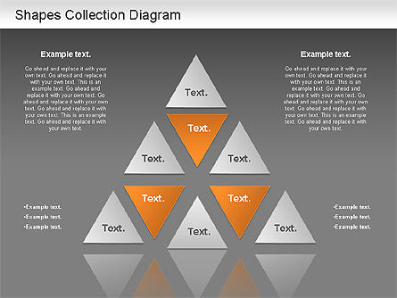Triangles and Squares Shapes, Slide 13, 01213, Shapes — PoweredTemplate.com