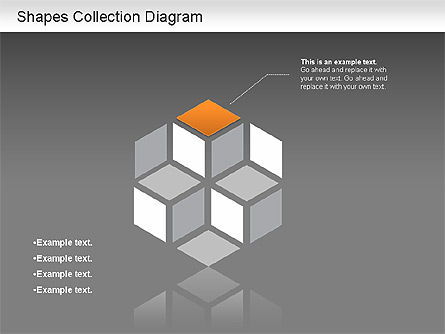 Formas de triángulos y cuadrados, Diapositiva 15, 01213, Formas — PoweredTemplate.com