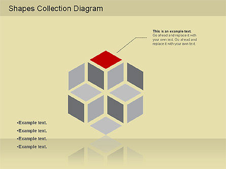 Formes de triangles et carrés, Diapositive 3, 01213, Formes — PoweredTemplate.com