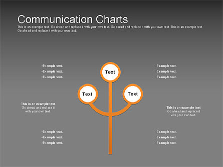 Tree-concept diagram, Dia 16, 01215, Boomdiagrammen — PoweredTemplate.com