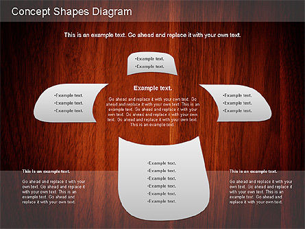 Diagram Bentuk Konsep, Slide 7, 01221, Bentuk — PoweredTemplate.com
