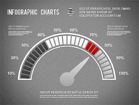 Infographics 차트, 슬라이드 13, 01225, 프레젠테이션 템플릿 — PoweredTemplate.com
