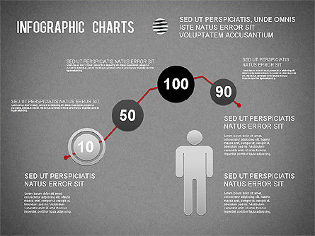 Infographics Charts, Slide 16, 01225, Presentation Templates — PoweredTemplate.com