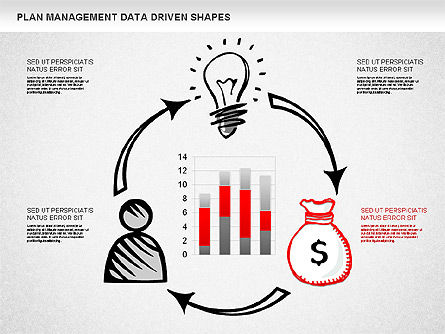 Plan Management Diagram, Slide 7, 01227, Business Models — PoweredTemplate.com