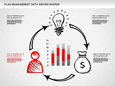 Plan Management Diagram, Slide 9, 01227, Business Models — PoweredTemplate.com