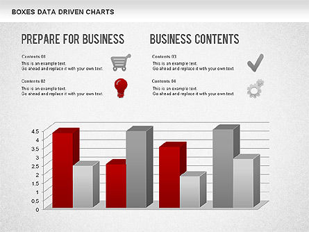 Bar Data Driven Chart, Slide 11, 01228, Bagan dan Diagram berdasarkan Data — PoweredTemplate.com