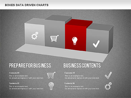 Bar Data Driven Chart, Slide 12, 01228, Bagan dan Diagram berdasarkan Data — PoweredTemplate.com