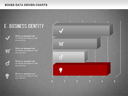 バーデータ駆動型チャート, スライド 16, 01228, データベースの図＆グラフ — PoweredTemplate.com