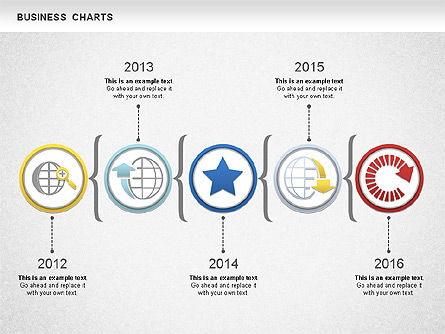 Graphique organisationnel, Diapositive 10, 01236, Graphiques organisationnels — PoweredTemplate.com