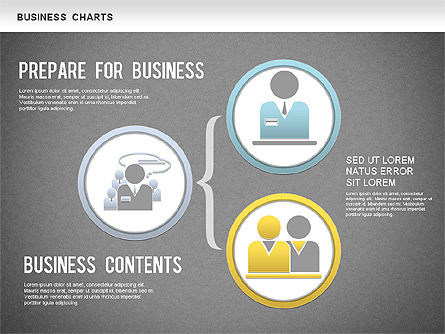 Org Business Chart, Folie 13, 01236, Organisationsdiagramme — PoweredTemplate.com