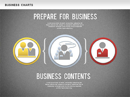 Org Business Chart, Diapositiva 16, 01236, Organigramas — PoweredTemplate.com