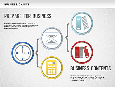 Org zakelijke grafiek, Dia 5, 01236, Organisatorische Grafieken — PoweredTemplate.com