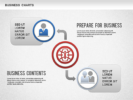 Org Business Chart, Folie 7, 01236, Organisationsdiagramme — PoweredTemplate.com
