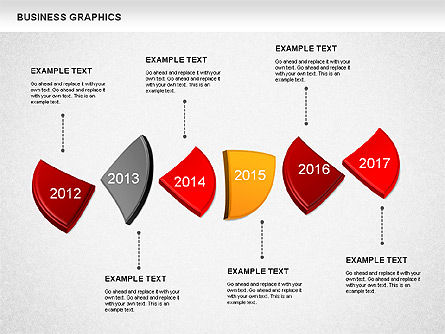 Anni di confronto grafico a torta, Slide 7, 01238, Grafici a Torta — PoweredTemplate.com