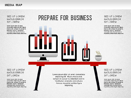 Mapa de medios, Diapositiva 5, 01240, Modelos de negocios — PoweredTemplate.com
