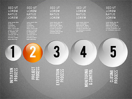 Projektmanagement-Diagrammsatz, Folie 11, 01259, Business Modelle — PoweredTemplate.com