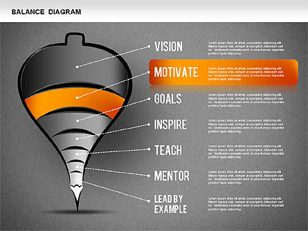 Diagrama de Whirligig, Diapositiva 11, 01262, Modelos de negocios — PoweredTemplate.com