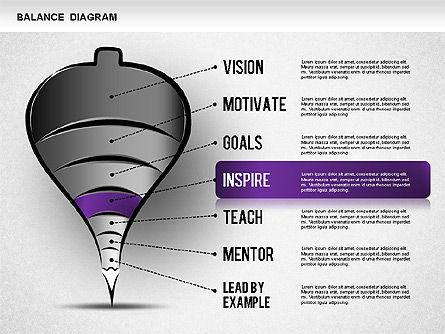 Diagrama de Whirligig, Diapositiva 5, 01262, Modelos de negocios — PoweredTemplate.com