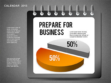 Calendario 2013, Diapositiva 15, 01264, Timelines & Calendars — PoweredTemplate.com