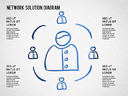 Automated Workflow Concept Diagram, Slide 12, 01270, Business Models — PoweredTemplate.com