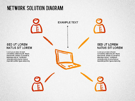 Automatizzato diagramma concetto workflow, Slide 16, 01270, Modelli di lavoro — PoweredTemplate.com