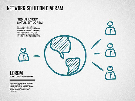 Automatizzato diagramma concetto workflow, Slide 4, 01270, Modelli di lavoro — PoweredTemplate.com