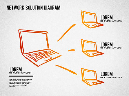 Automated Workflow Concept Diagram, Slide 5, 01270, Business Models — PoweredTemplate.com