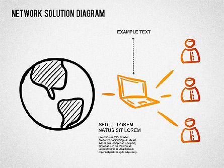 Diagrama del concepto de flujo de trabajo automatizado, Diapositiva 7, 01270, Modelos de negocios — PoweredTemplate.com