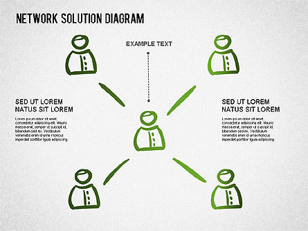 Geautomatiseerde workflow-concept diagram, Dia 8, 01270, Businessmodellen — PoweredTemplate.com