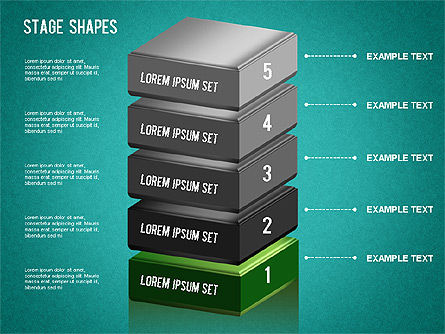 Fase forme diagramma, Slide 12, 01272, Diagrammi Palco — PoweredTemplate.com