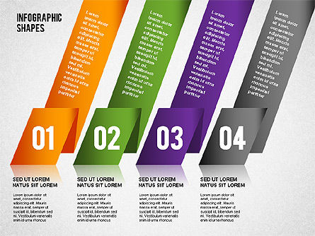 Infographics Shapes, Slide 12, 01274, Shapes — PoweredTemplate.com