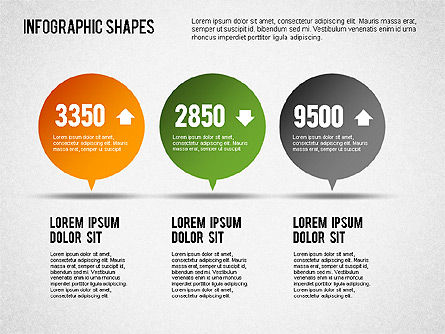 Infographics Shapes, Slide 14, 01274, Shapes — PoweredTemplate.com