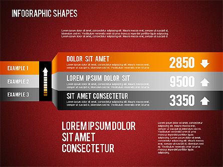Infographics Shapes, Slide 15, 01274, Shapes — PoweredTemplate.com