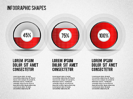 Infographics Shapes, Slide 5, 01274, Shapes — PoweredTemplate.com
