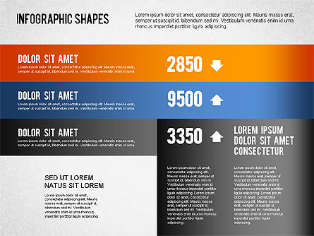 Infographics Shapes, Slide 7, 01274, Shapes — PoweredTemplate.com