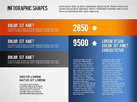 Infographics Shapes, Slide 8, 01274, Shapes — PoweredTemplate.com