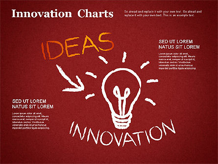 Innovation chart, Deslizar 14, 01276, Formas — PoweredTemplate.com