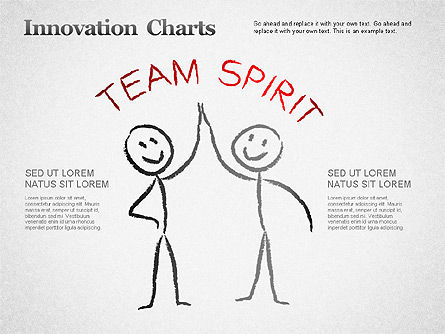 Innovation chart, Deslizar 7, 01276, Formas — PoweredTemplate.com
