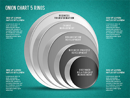 Onion chart, Deslizar 16, 01277, Modelos de Negócio — PoweredTemplate.com