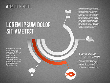 Diagram Makanan, Slide 16, 01278, Model Bisnis — PoweredTemplate.com