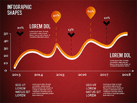 Infographics vormen en grafieken, Dia 10, 01279, Presentatie Templates — PoweredTemplate.com