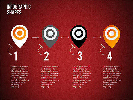 Infographies des formes et des graphiques, Diapositive 16, 01279, Modèles de présentations — PoweredTemplate.com