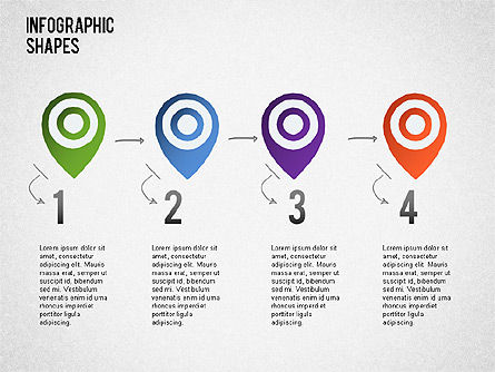 Infographics Shapes and Charts, Slide 8, 01279, Presentation Templates — PoweredTemplate.com