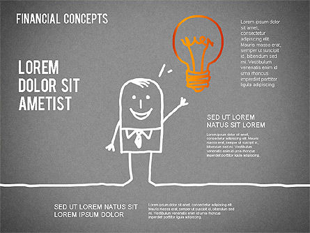Report Concept Diagram, Slide 12, 01281, Business Models — PoweredTemplate.com