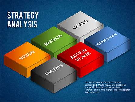 Strategy Analysis Diagram, Slide 10, 01282, Business Models — PoweredTemplate.com