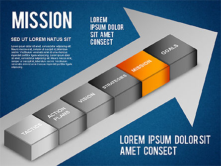 Diagramme d'analyse de stratégie, Diapositive 12, 01282, Modèles commerciaux — PoweredTemplate.com
